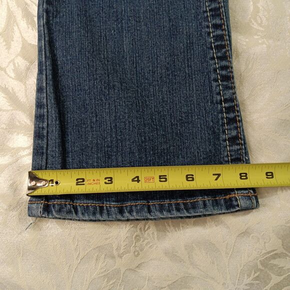 Vanity Kennedy Jeans Womens 26W/33L Lowrise Stretchy Bootcut Flare Y2K - Picture 12 of 12